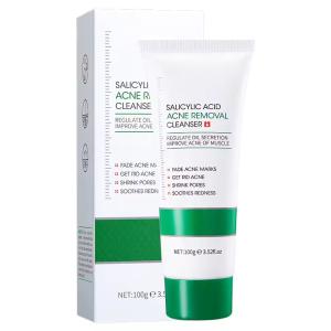 China Salicylic Acid Firming Pore Face Cleaner Exfoliating Blackhead Facial Cleanser wholesale