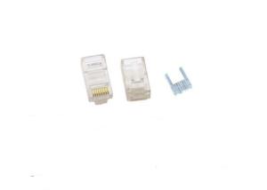 China RJ45 8P8C Cat5e UTP Gold Plated Modular Plug wholesale