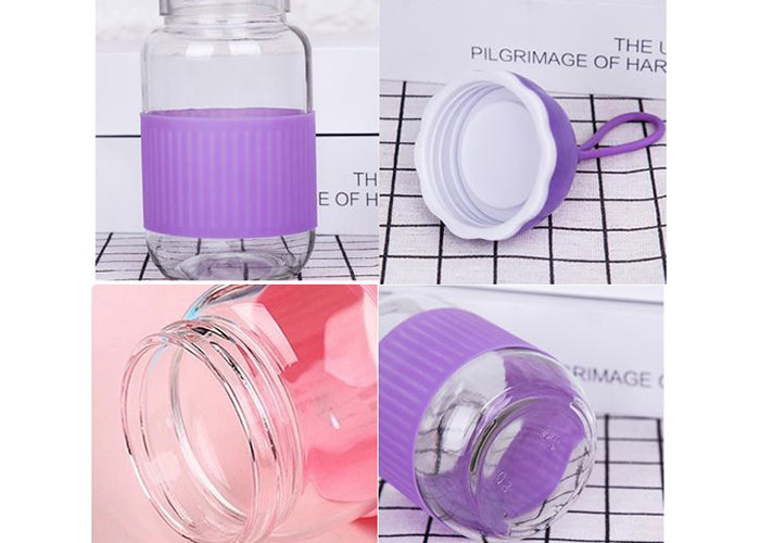 Colorful Drinking Water Bottle 350ml Capacity Customized Logo Printing