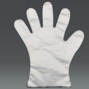 China Transparent Disposable Plastic Gloves For Food Handling Puncture Resistant wholesale