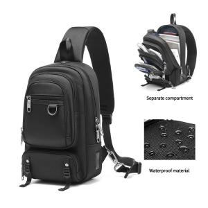 China Travel One Shoulder Backpack Mens Sling Bag Preppy Style Dismountable wholesale