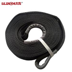 China Polyester Towing Winch Extension Strap 4WD Snatch Strap wholesale