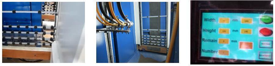 Glass Sandblasting Machine for Making Bathroom Dividers Glass