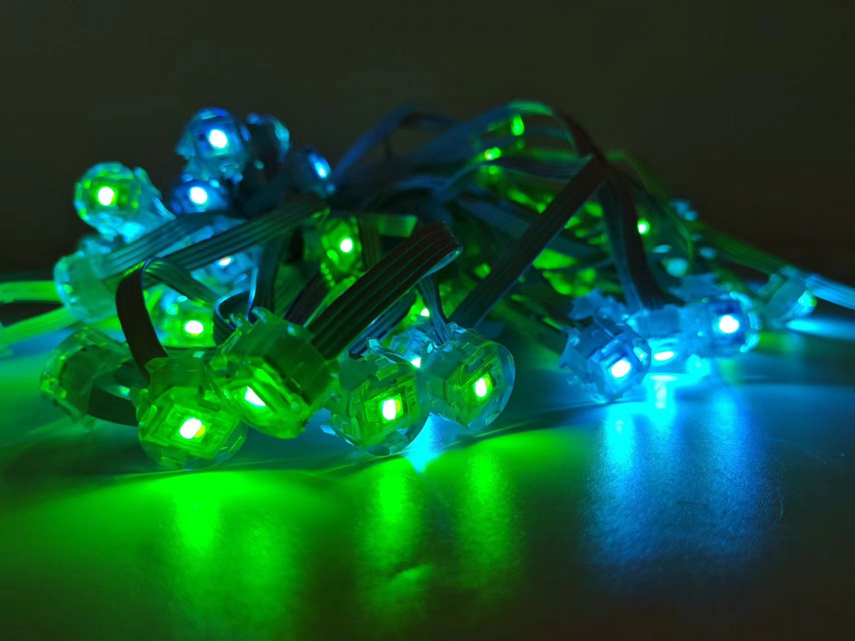 decorative EAVES LIGHT IP65 RGB permanent outdoor light with Plug-in power supply for outdoor indoor decorative lights