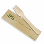 160mm wooden knife fork spoon set paper includes napkin wooden disposable