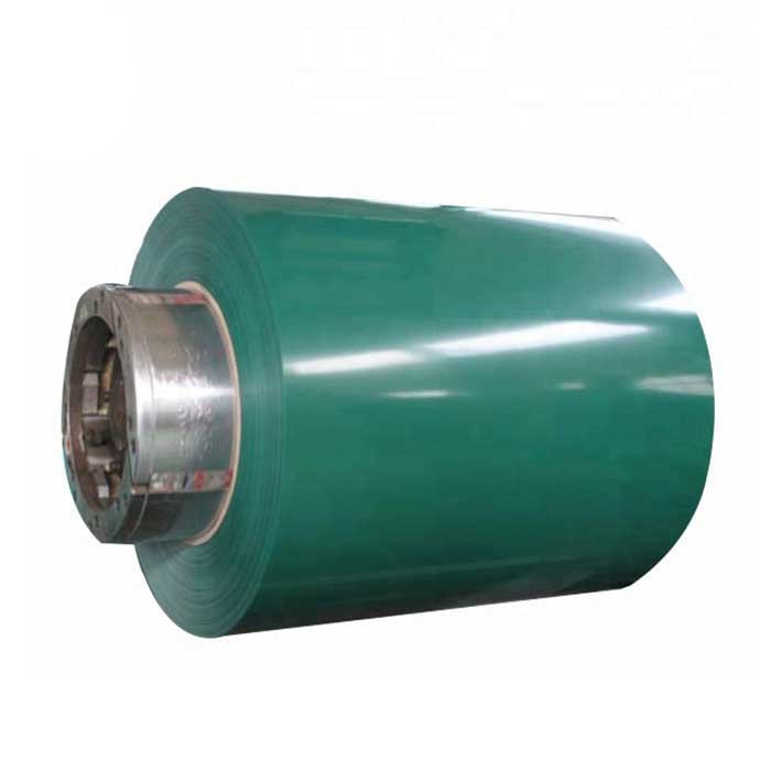 Colored Prepainted PPGL Steel Coil 28mm Galvanized Full Hard PE Coating