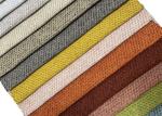 Linen 100% Polyester Upholstery Fabric For Sofa Furniture