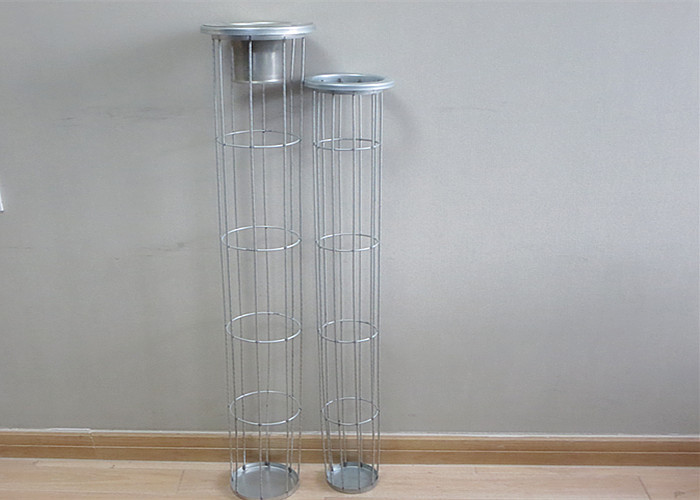 Dust / Liquid Filter Bag Cage Industrial Steel Dust Collector Cages