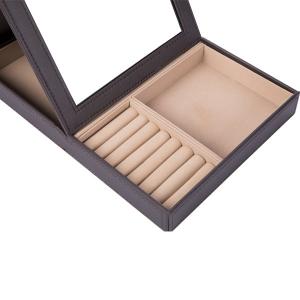 China PU Leather Rectangle Shape Jewelry Display Box wholesale