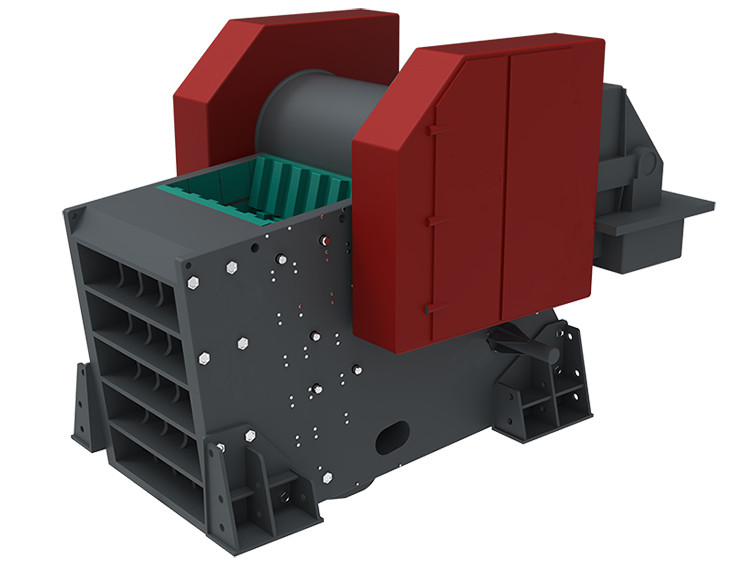 Stone Crushing Production Line Jaw Crusher With Vibrating Feeder And Conveyor