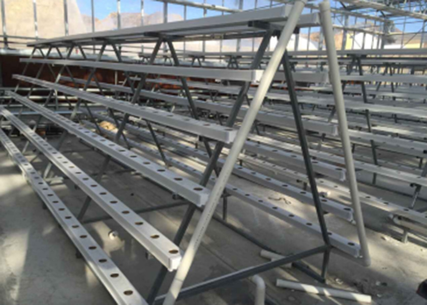 Water Efficient NFT Hydroponics System With Automated Management
