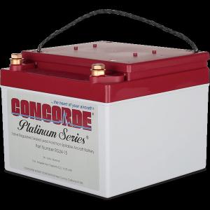 China 24Volt 13.6Ah VRLA Concorde Aircraft Battery Platinum Aircraft Spare Parts wholesale