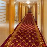 Commercial Hotel Carpet Flooring , Wilton Weave Carpet Jacquard Style