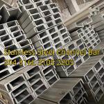 304 Stainless Steel U Channel Bar ASTM A276 Hot Rolled TP304 Channel Profile 100