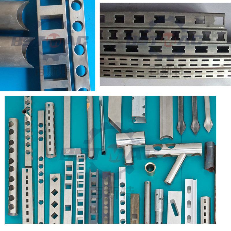 Angle Iron Hydraulic Tube Punching Machine 45 Degree Angle Punching