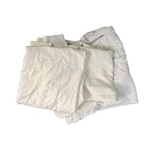 China Soft 95% Cotton 20kg/Bale White Cotton Rags wholesale