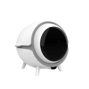China Fully Enclosed Anti Deodorant Cat Toilet Pet Cat Litter Box With Lid 220V wholesale