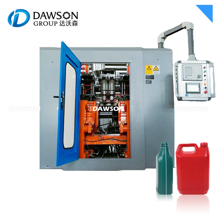 Double Station Customize Cavities Plastic Bottle Making Machine Extrusion Automatic Blow Molding Machine