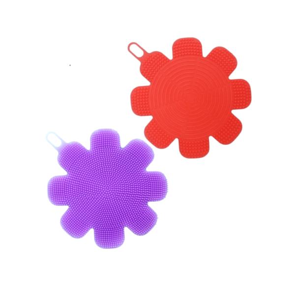 Food Grade Soft KitchenSilicone Dish Sponge Cleaning Sponges Washing Brush