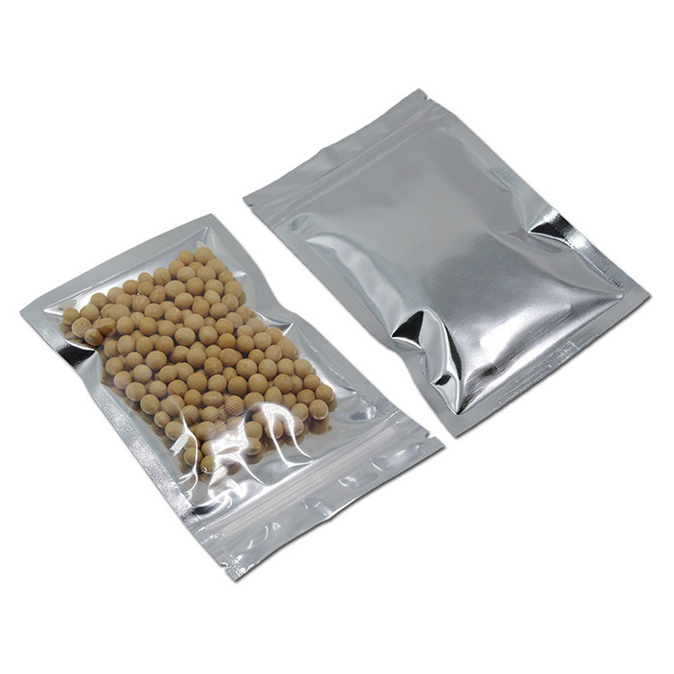 Custom printed food grade material Aluminum foil stand up plastic pouches for snack food