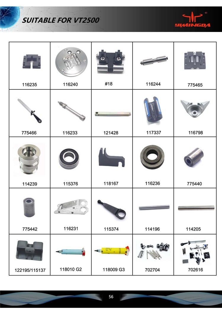 Component Parts No 127617+118001 500H #1 Part Bearing For Q80 Cutter Machine