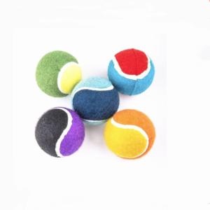 China training exercise pet toy durable elastic rubber tennis ball wholesale