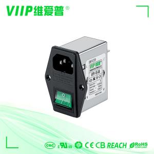 China 10A 250VAC Metal Housing Surface Mount Passive EMI Filter Suppression wholesale