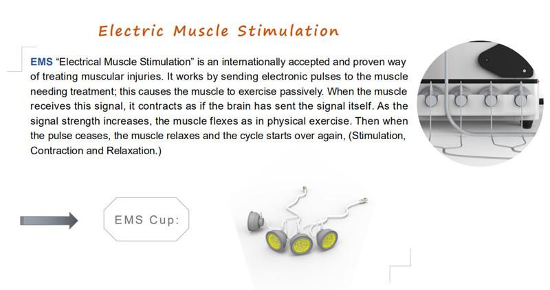 450KHz 3 In 1 EMS Shock Wave Tecar Therapy Machine