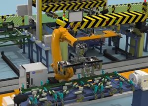 China Flexible Robot Production Line For Intelligent Military Industry Welding wholesale