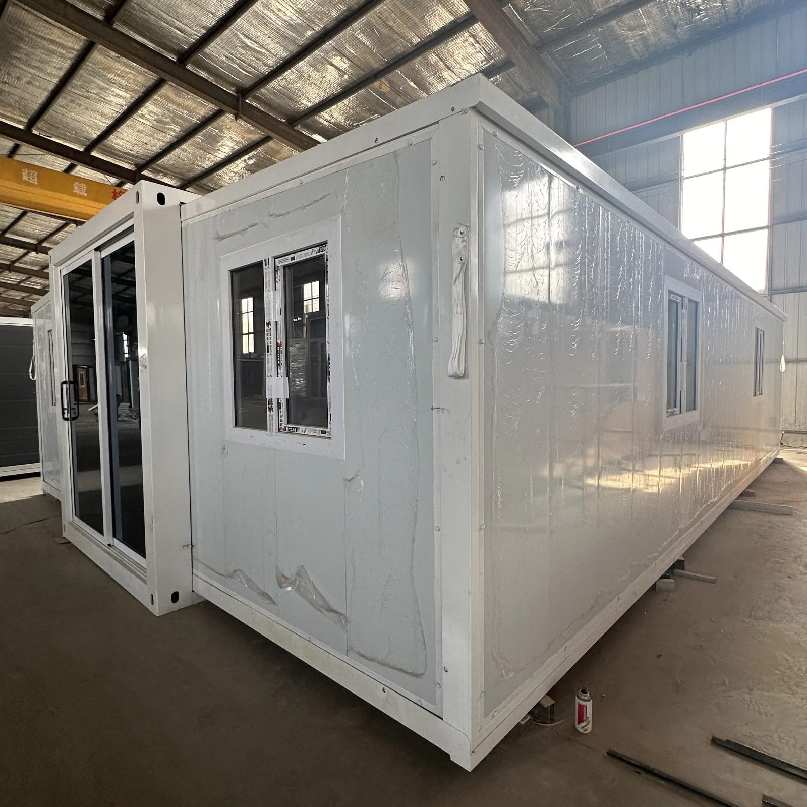 20 40ft Prefab Folding Container Homes Container Shipment Mobile Home with Steel Sandwich Panel and Environmental Protection