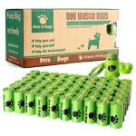 Non - Toxic 100% Biodegradable Poop Bags , Biodegradable Plastic Bags Refill