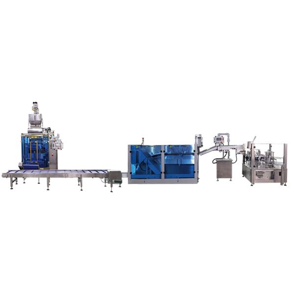 Automatic Multi Lane Sachet Packing Line Machine for Honey Ketchup Juice Stick Bag