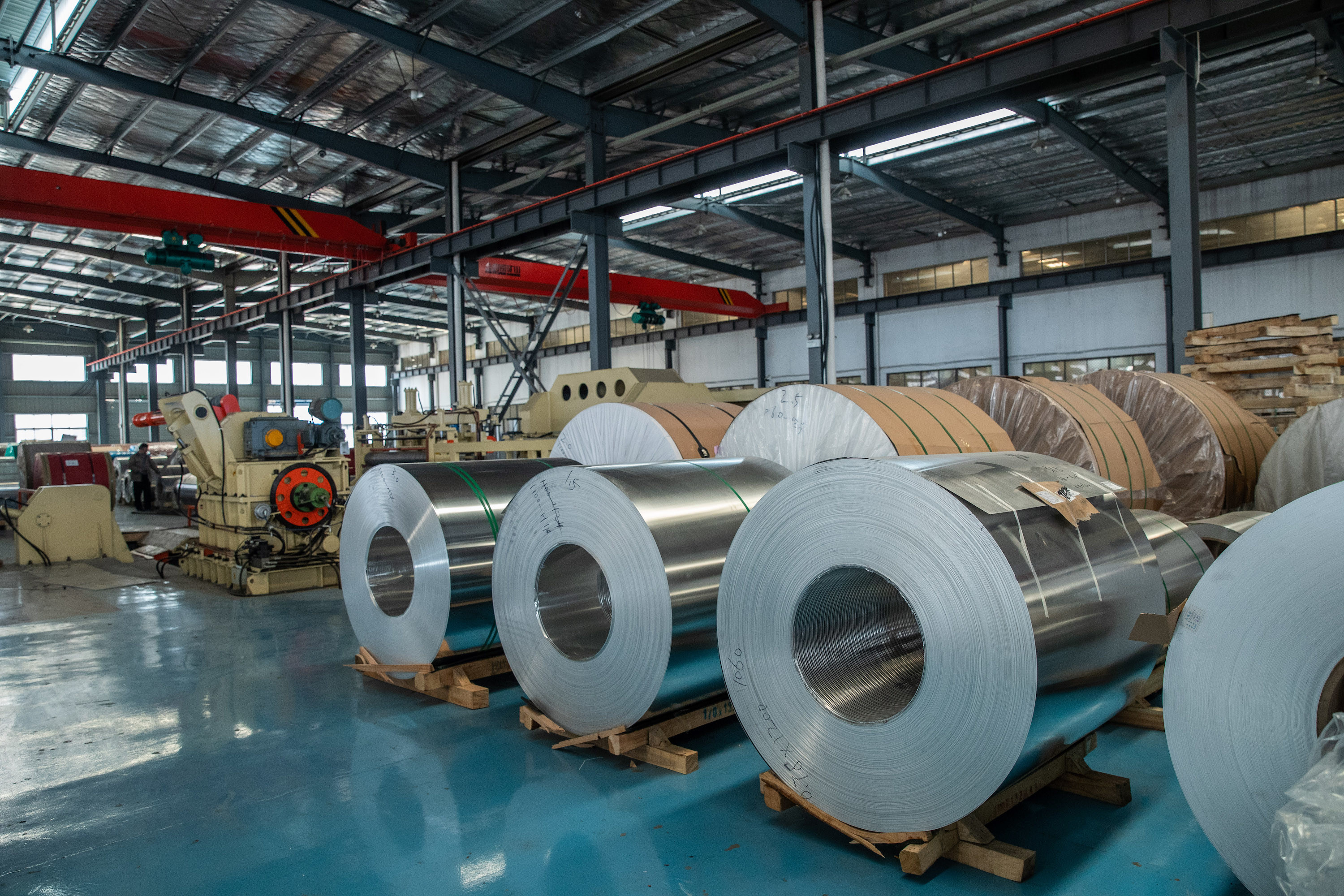 1050 1100 Aluminum Sheet Coil Slit Edge 3003 3104 5052 6061 6063 7075