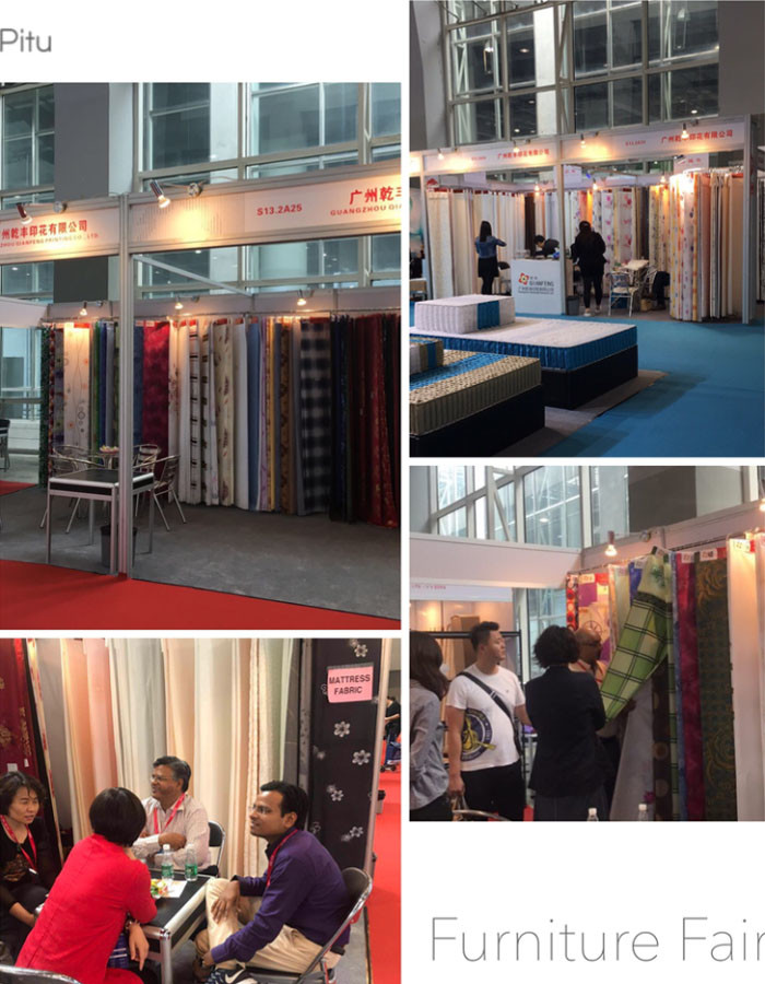 Polyester Microfiber Printed Fabric For Home Textile Mattress