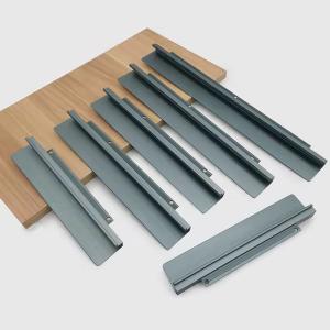 China Electrophoresis Aluminum Cabinet Door Extrusion Profile Edge wholesale