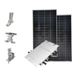 China Silver Grid Connected Micro Inverter 2800w Hybrid Aluminum Alloy Household wholesale