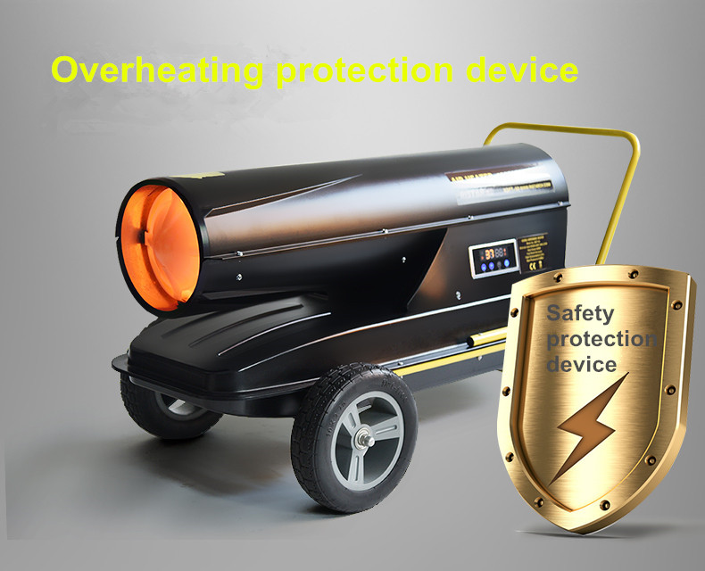 Direct Indirect Fired Forced Air Heater Fuel Medium Diesel Oil Kerosene