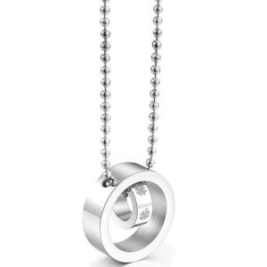 China New Fashion Tagor Jewelry 316L Stainless Steel Pendant Necklace TYGN320 wholesale