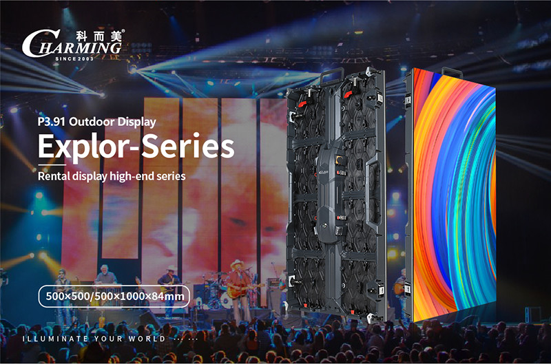 Multipurpose 256x128 LED Wall Rental , SMD1921 Outdoor LED Screen For Rent