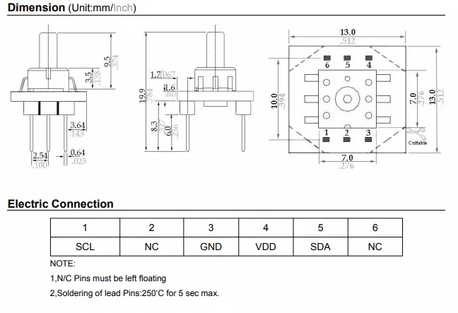 1.5 %FS Electronic Pressure Sensor , 5VDC Medical Mems Blood Pressure Sensor