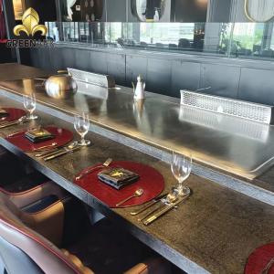 China Hibachi Style Custom Teppanyaki Grill Flat Cooking Surface wholesale