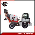 2 cubic meters self loading small concrete mixer truck for sale