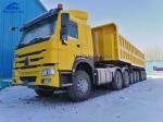 45 Cubic Meters Truck 6 Axle Dump Semi Trailer