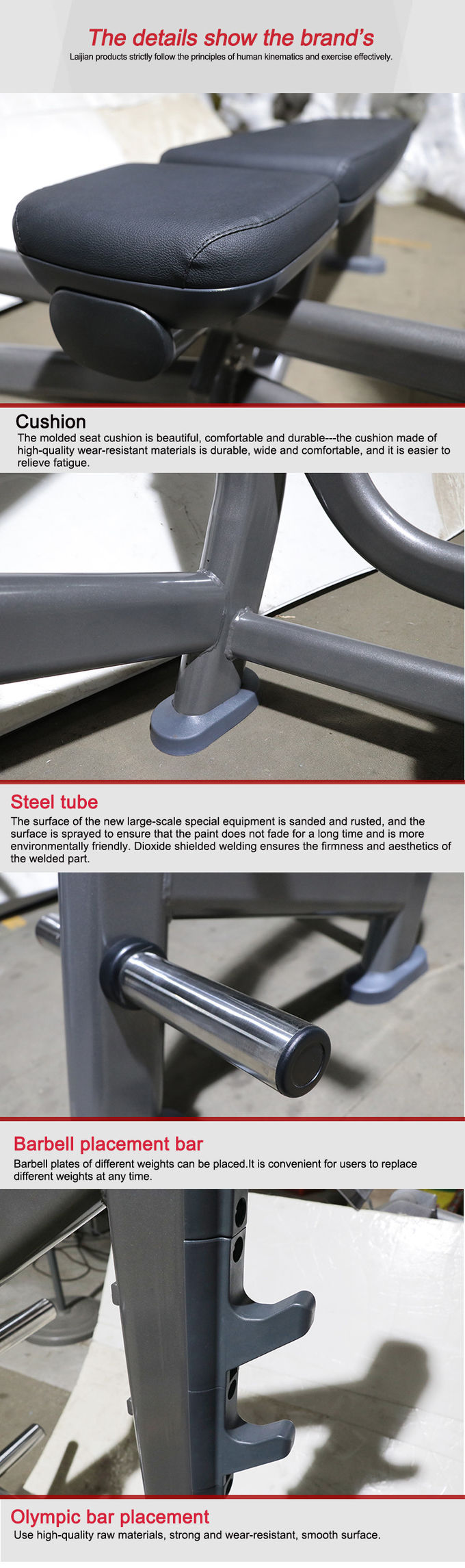 Lifefitness Commercial Grade Gym Equipment Flat Bench Weight Press Machine Workout