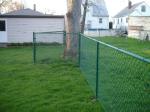 50ft Heavy Duty Galvanised Chain Link Fencing Wean Powder Coating