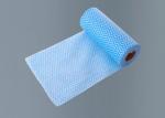 Household Non Woven Wipes Rolls Floor Mops Polyester Viscose Spunlace