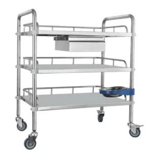 China Stainless Steel Medical Device Cart Detachable Medical Cart Multifunctional wholesale
