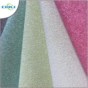 China Factory Hot Sale Grade 3 Wallpaper glitter Leather wholesale