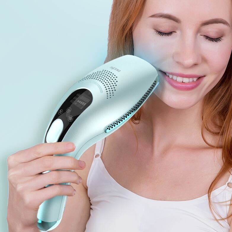 2021 Home Used Ice Cooling IPL Home Use IPL Ice Cooled On Skin Laser Hair Removal Machine