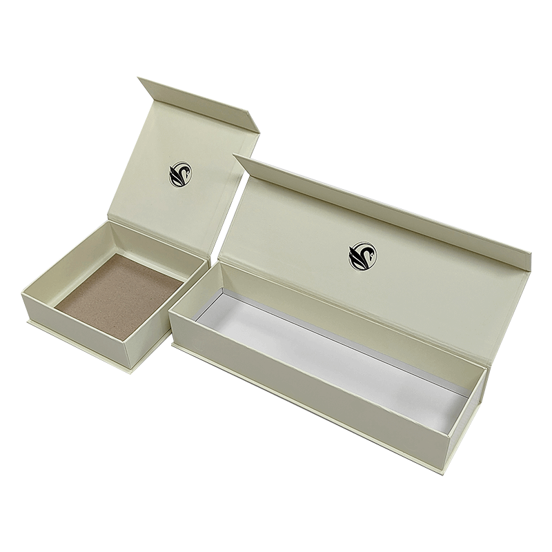 Luxury Paper Flip Top Cardboard Box Black Custom Magnetic Box Packaging
